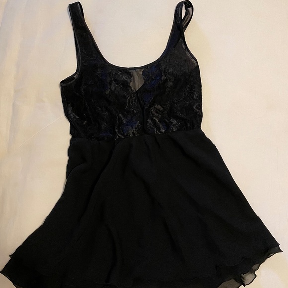 Soma black short nightgown, size small, NWOT - Picture 3 of 15